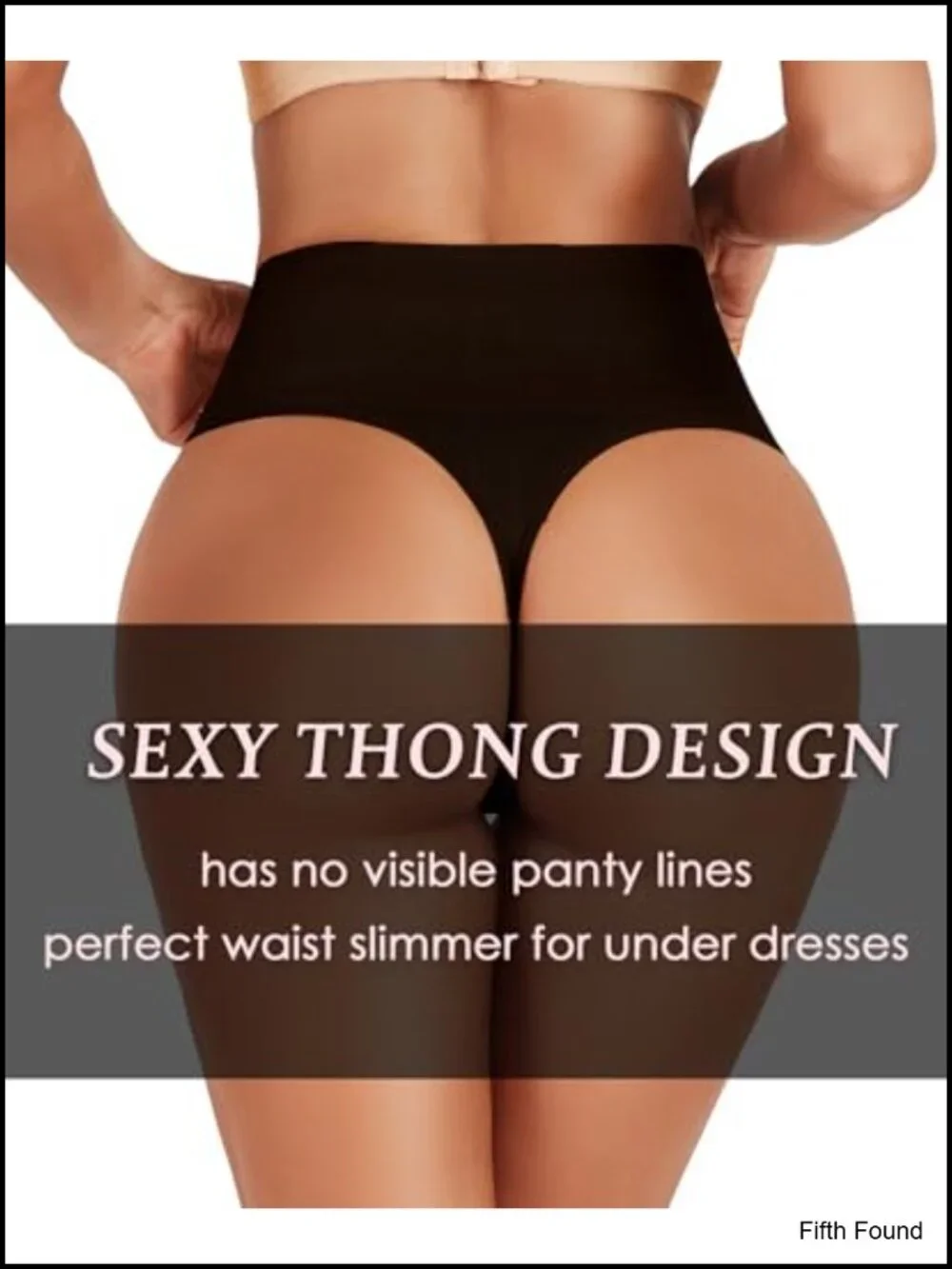 Thong Shapewear Tummy Control High Waist Seamless Body Shaper Panties Girdle